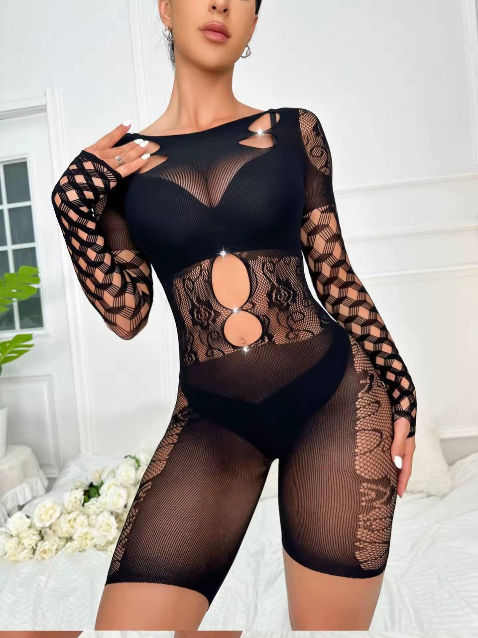 Fishnet Body Stocking