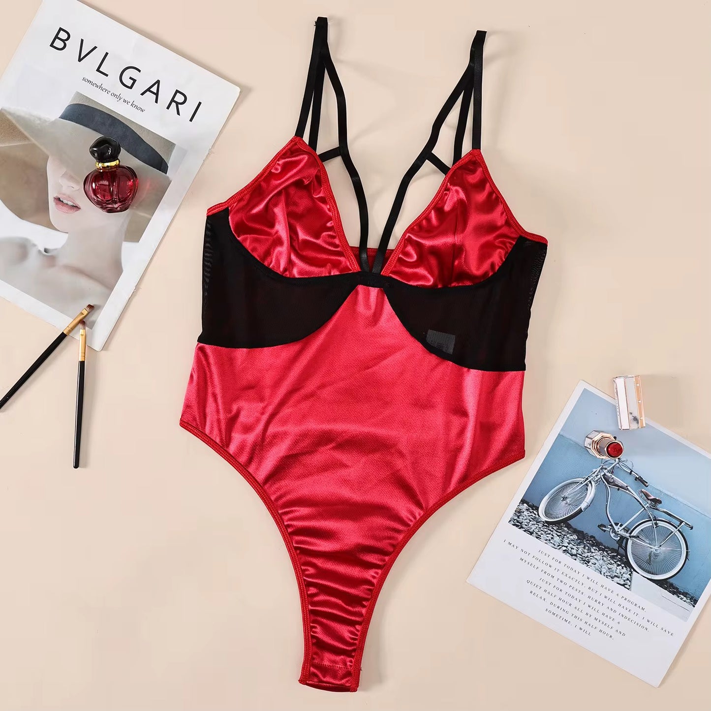 Red Bodysuit