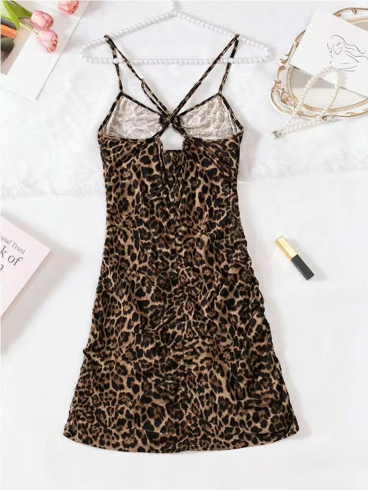 Leopard Short Dress