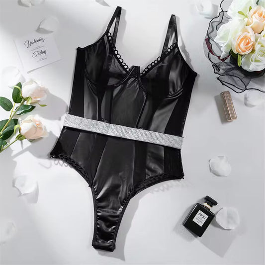 Leather bodysuit 2