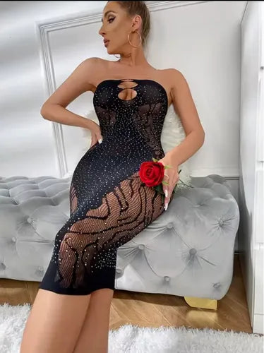 Fishnet Dress