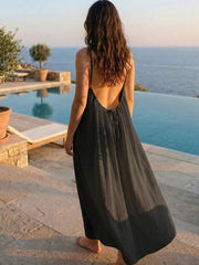 Long Backless Dress