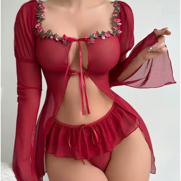 Burgundy set