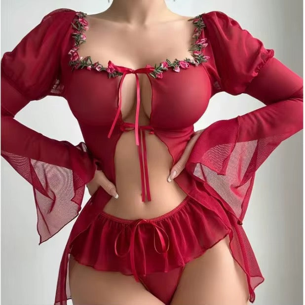 Burgundy set