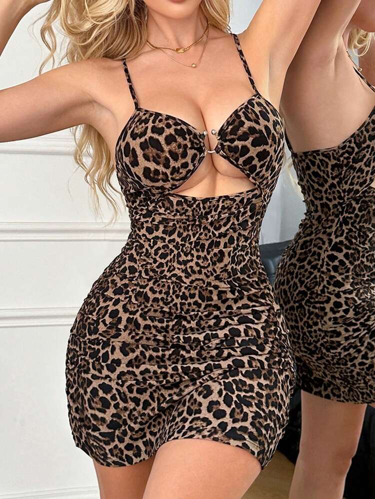 Leopard Short Dress