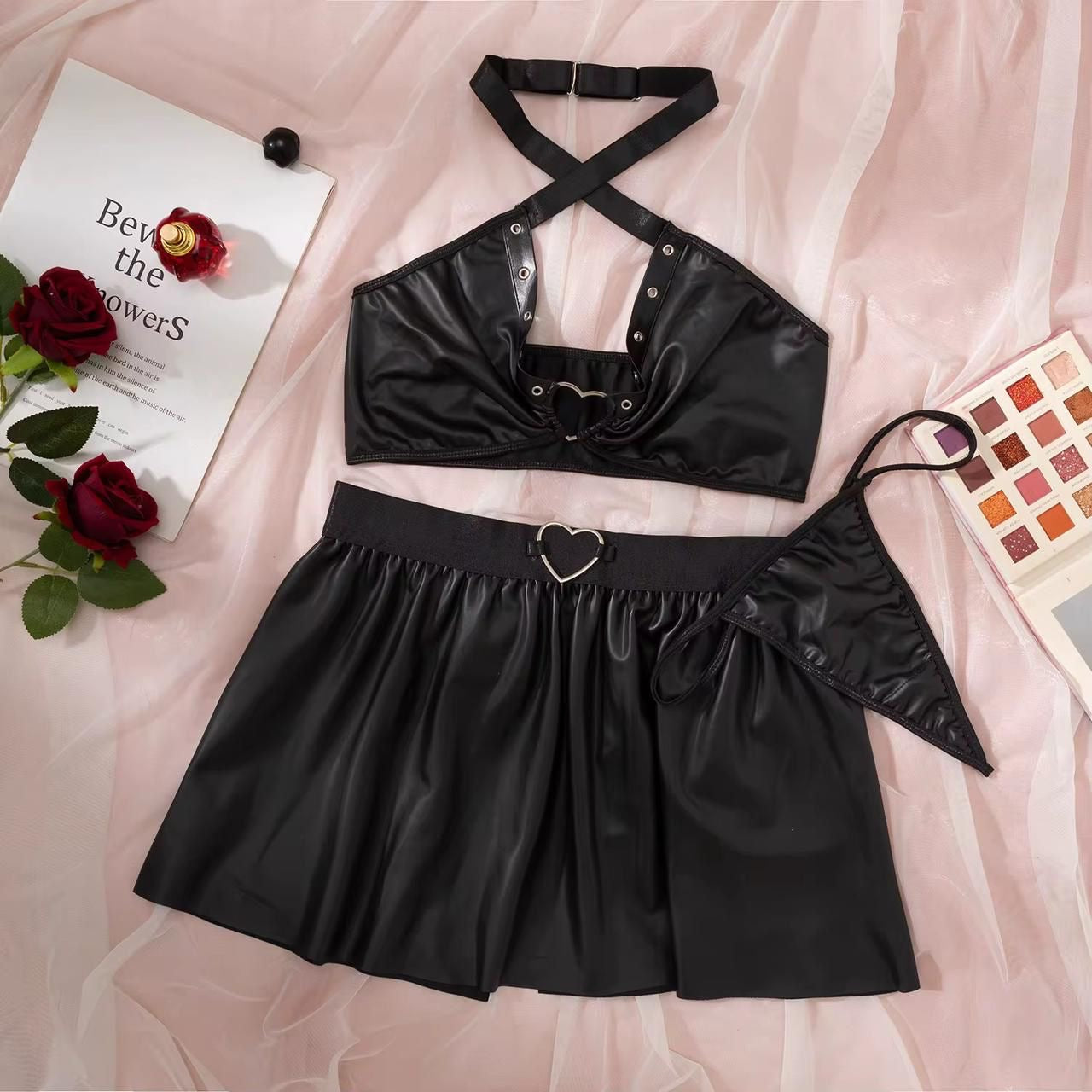 Leather skirt