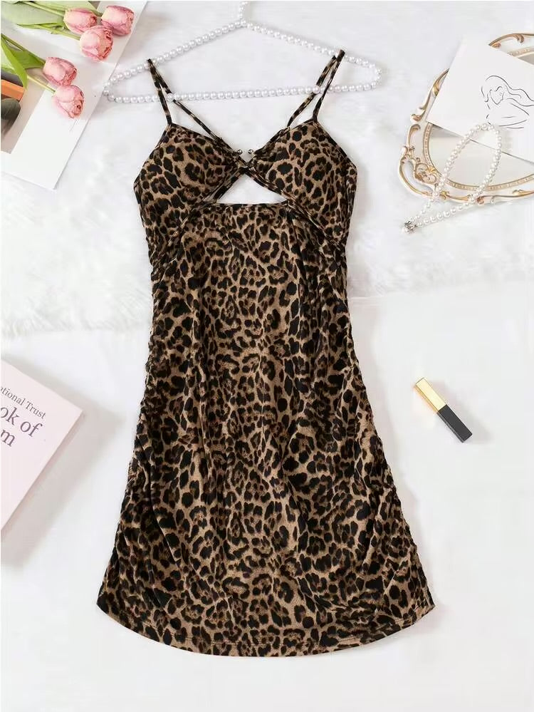 Leopard Short Dress