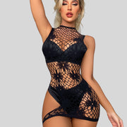 Fishnet dress