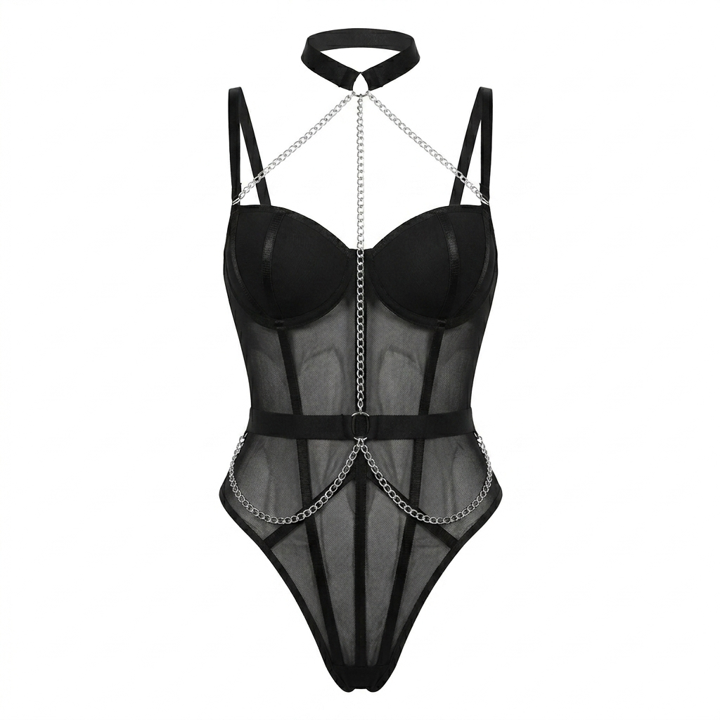 Premium Black Bodysuit