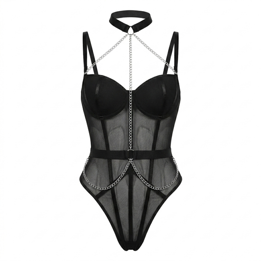 Premium Black Bodysuit