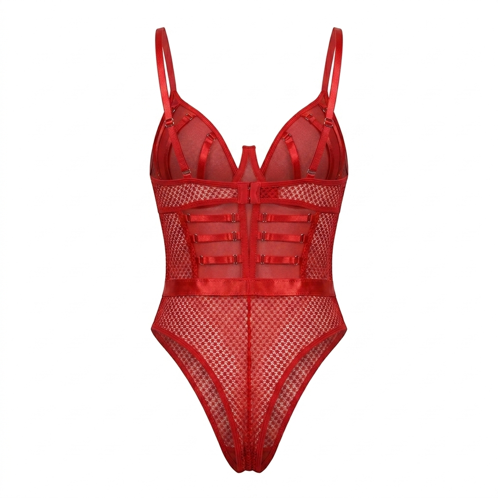 Classy Red Bodysuit