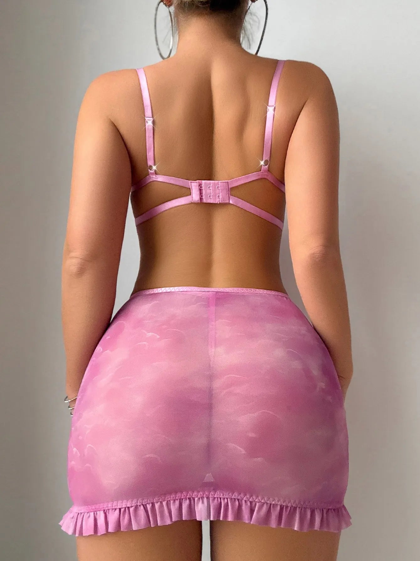 Pink skirt