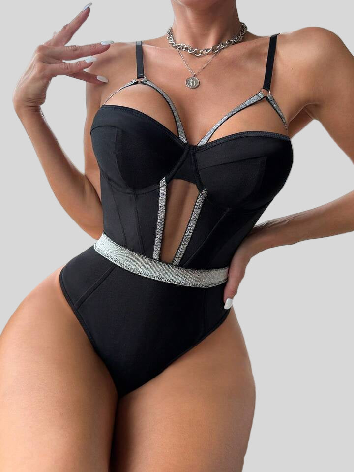 Premium Black Bodysuit