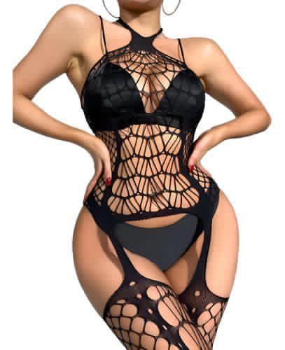 Fishnet Body Stocking