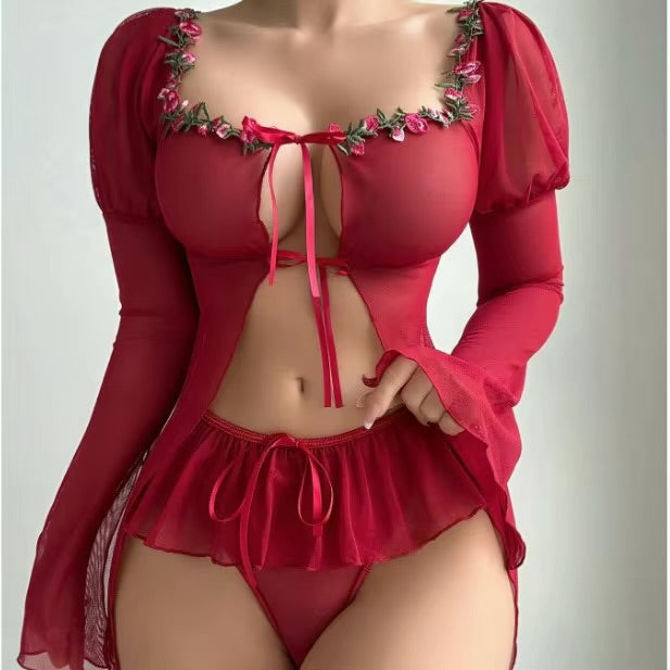 Burgundy set