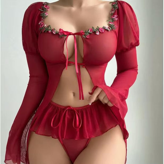 Burgundy set