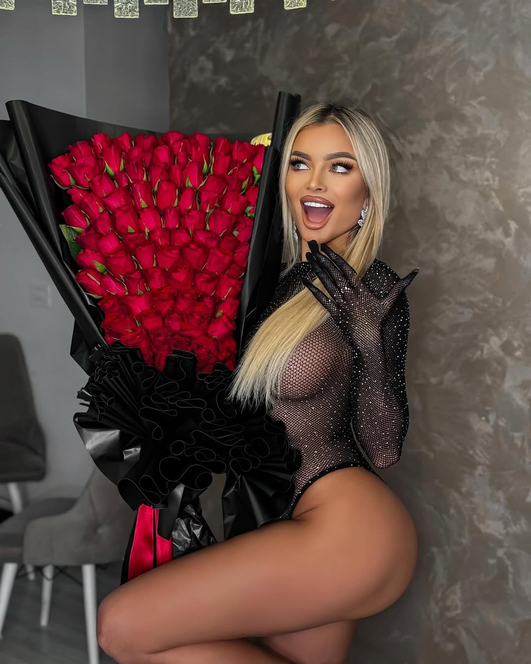 Premium Strass bodysuit