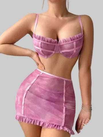 Pink skirt