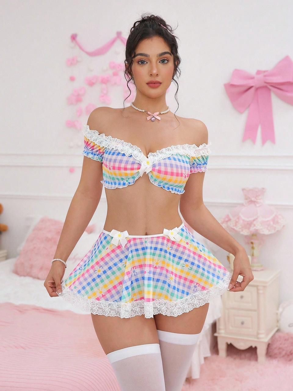 Color skirt